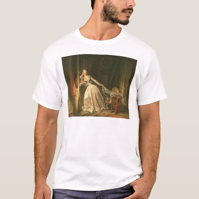 Der gestohlene Kuss, c.1788 T-Shirt (Vorderseite)