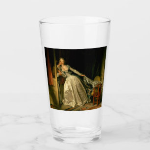Der gestohlene Kuss Fragonard Glas