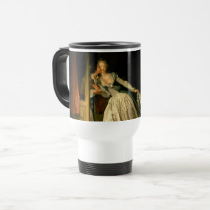 Der gestohlene Kuss Fragonard Reisebecher