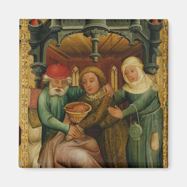 Der gestohlene Segen vom hohen Altar Magnet (Vorne)