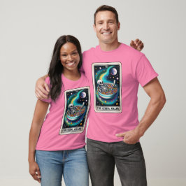 Der Getreidemörder-Skelett lustiges Skelett-Tarot T-Shirt