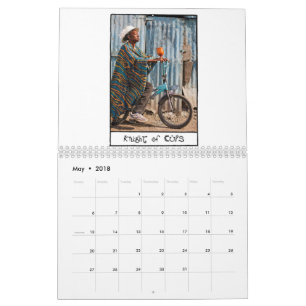 Der Getto-Tarot-Kalender 2018 Kalender