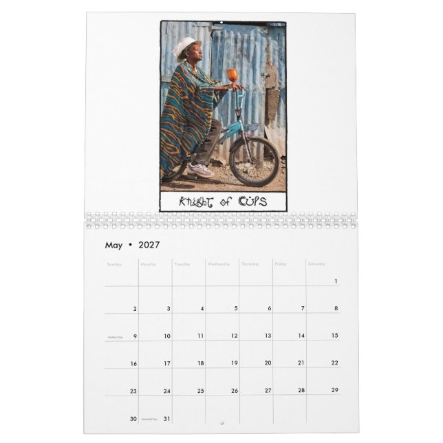 Der Getto-Tarot-Kalender 2018 Kalender (Mai 2027)