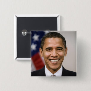 der gewählte US-Präsident Barack Obama Button