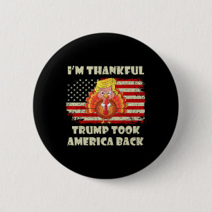 Der Gewinner, den ich bin dankbar, dass Trump gewo Button
