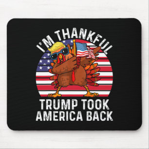 Der Gewinner, den ich bin dankbar, dass Trump gewo Mousepad
