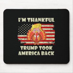 Der Gewinner, den ich bin dankbar, dass Trump gewo Mousepad