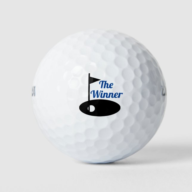 Der Gewinner Golfball (Vorderseite)