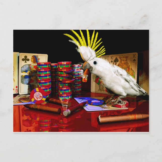 Der Gewinner Postkarte (Vorderseite)