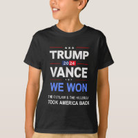 Der Gewinner Trump Vance Wir gewannen nahm sich vo