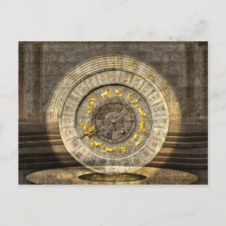 Der Gewölbe der Zeit Postkarte