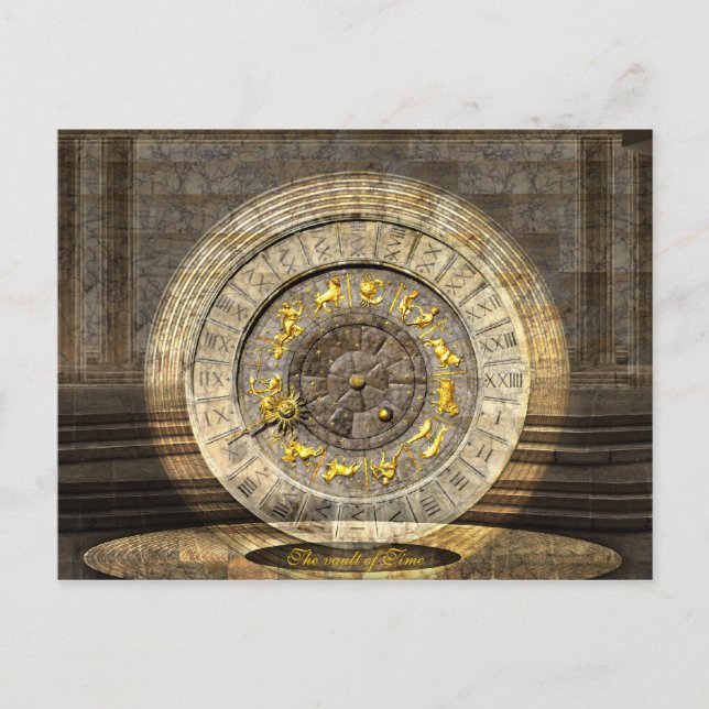 Der Gewölbe der Zeit Postkarte (Vorderseite)
