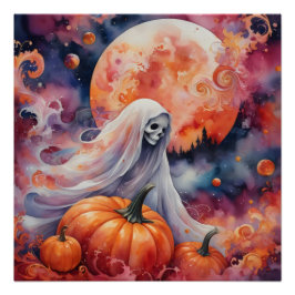 Der ghoful Pumpkin Waltz Poster