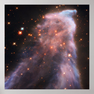 Der Ghost-Nebel - Hubble-Teleskop-Bild Poster
