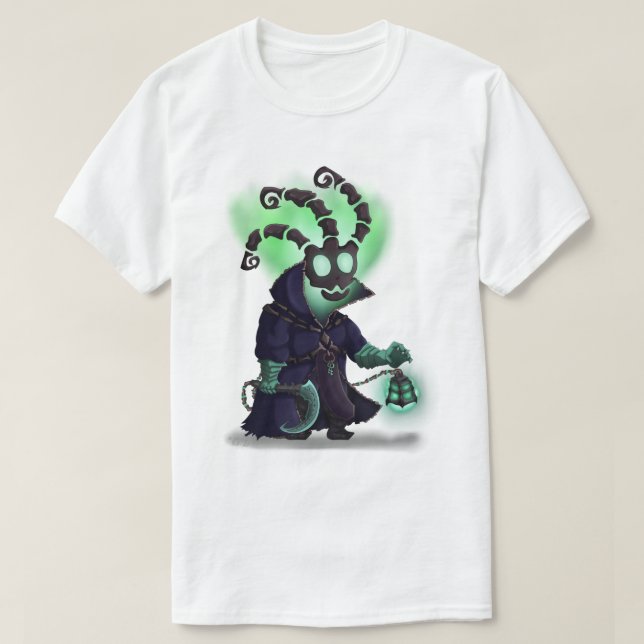 Der Ghost-T - Shirt - Spooky Horror Graphic T-Shir (Design vorne)