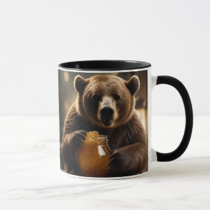 Der gierige Bär und sein goldener Honigtopf. Tasse