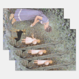 Der gierige kleine Hund von Guido Marzulli, Realis Geschenkpapier Set