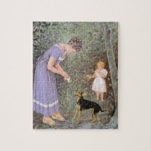 Der gierige kleine Hund von Guido Marzulli, Realis Puzzle