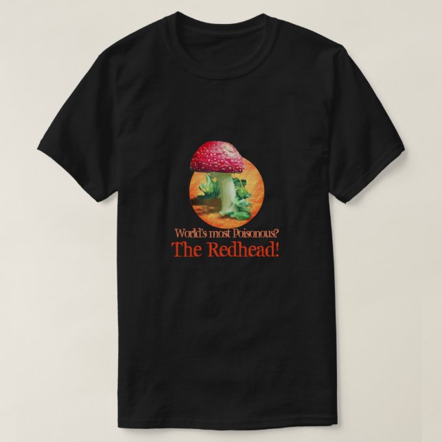 Der giftigste Rotkopfkrebs-T - Shirt (Design vorne)