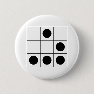"Der gilder-" Hacker-Emblem Button