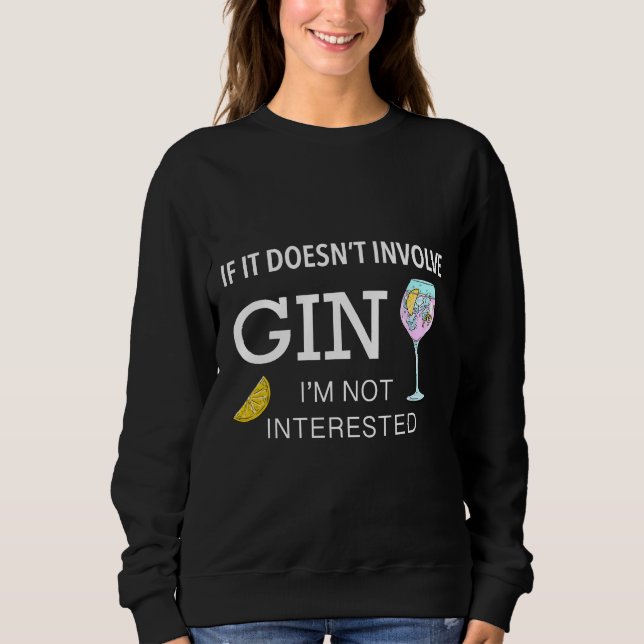 Der Gin Club Sweatshirt (Vorderseite)
