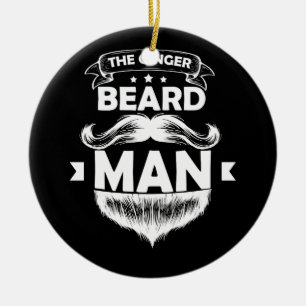 Der Ginger Beard Man T - Shirt Keramik Ornament
