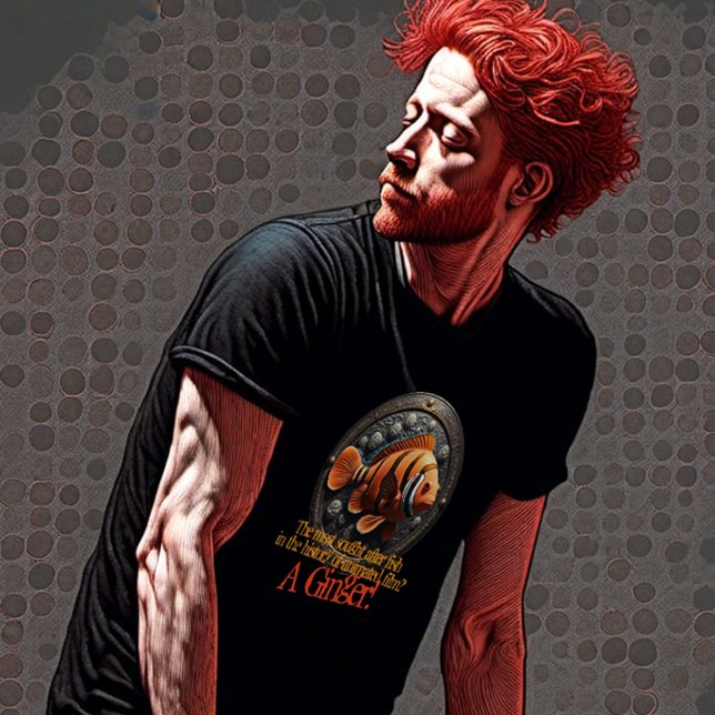 Der Ginger Fish T - Shirt (Von Creator hochgeladen)