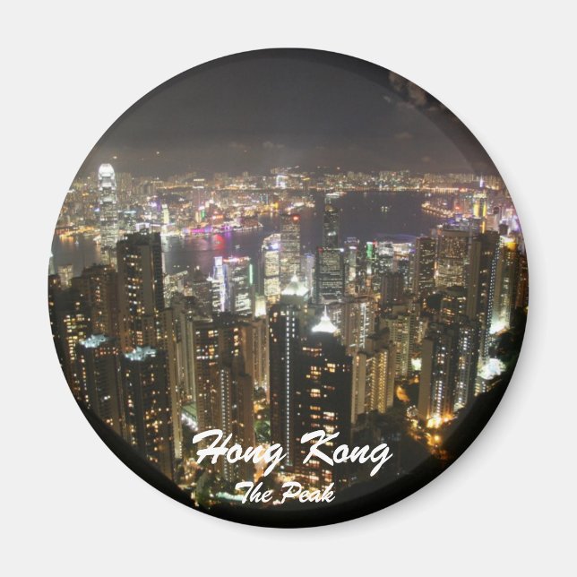Der Gipfel, Hongkong Night Scenernet Magnet (Vorne)