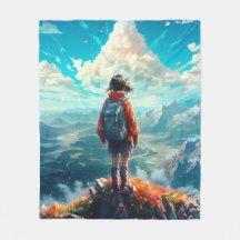Der Gipfel in ihrer Seele | Anime Hiker Girl