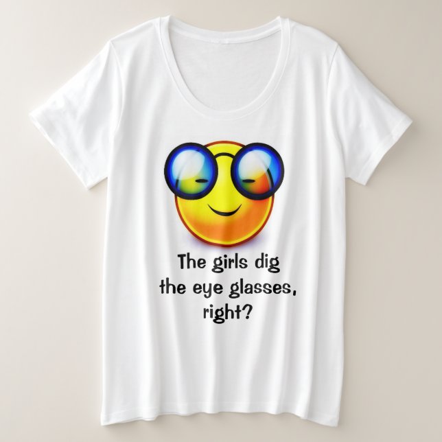 Der Girls-Dig Große Größe T-Shirt (Design vorne)