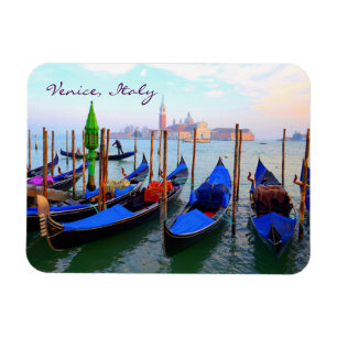 Der Giudecca-Kanal von Sestiere San Marco aus gese Magnet