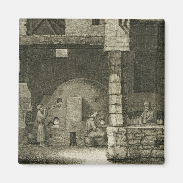 Der Glasflaschenhersteller aus Band II, Kunst und  Magnet (Vorne)