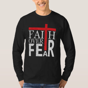 Der Glaube an das Christliche Kreuz der amerikanis T-Shirt