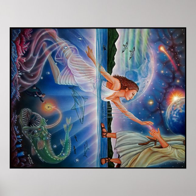 Der Glaube an die Angst Poster (Vorne)