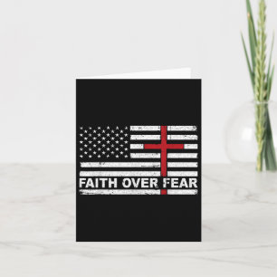 Der Glaube an die Angst vor der US-Flagge Amerikas Karte