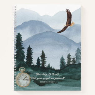 Der Glaube an Gewartet Notizbuch