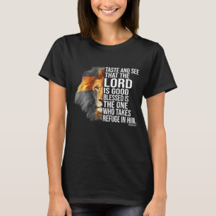 Der Glaube an Gott - Psalm Christliche Bibel T-Shirt