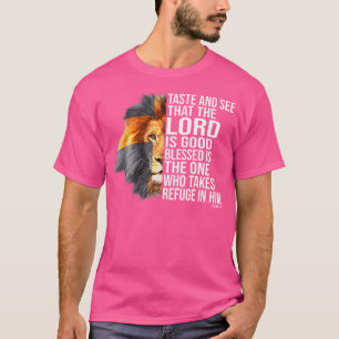 Der Glaube an Gott - Psalm Christliche Bibel T-Shirt