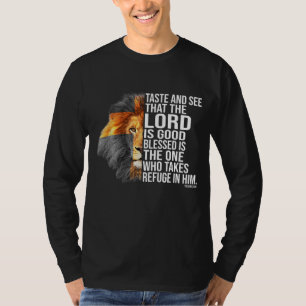 Der Glaube an Gott - Psalm Christliche Bibel T-Shirt