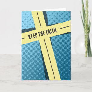 Der Glaube behalten Feiertagskarte