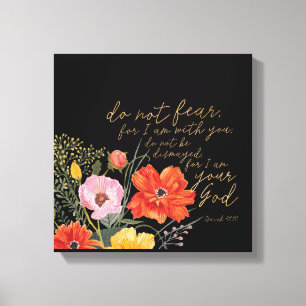 Der Glaube der Menschen - keine Angst, denn ich bi Leinwanddruck