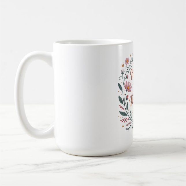 Der Glaube einer Mutter bewirkt Wunder Kaffeetasse (Links)