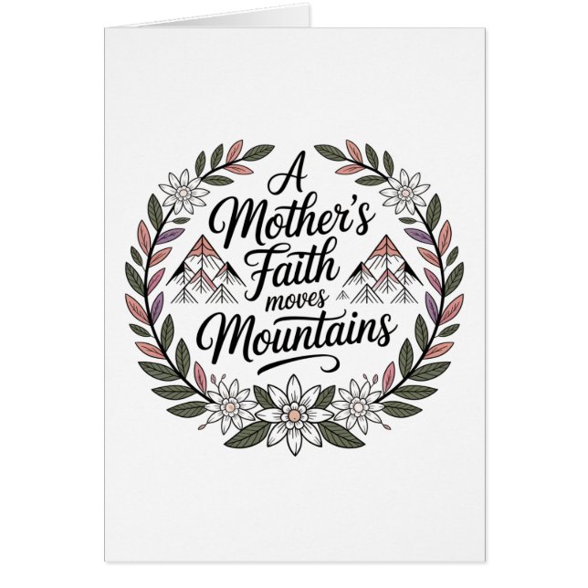 Der Glaube einer Mutter versetzt Berge (Vorne)