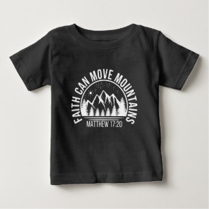 Der Glaube kann Berge bewegen Baby T-shirt