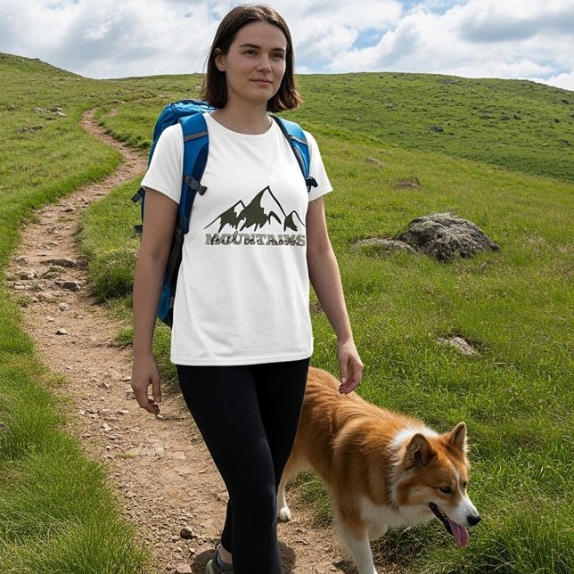 Der Glaube kann Berge bewegen T-Shirt (Von Creator hochgeladen)