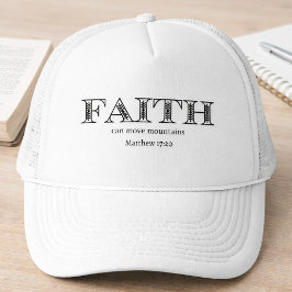 Der Glaube kann Berge versetzen Truckerkappe