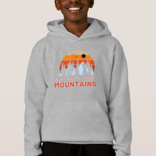 Der Glaube kann das Gebirge bewegen Bibeljunge Hoodie