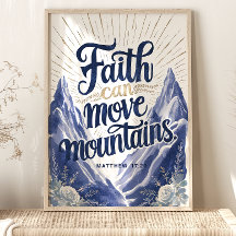 Der Glaube kann die Berge bewegen: Matthew 17:20