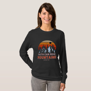 Der Glaube kann die Gebirgsbibel der Frauen bewege T-Shirt