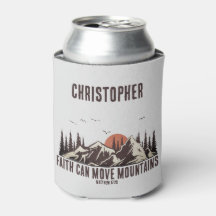 Der Glaube kann Gebirge Christliches Geschenk für